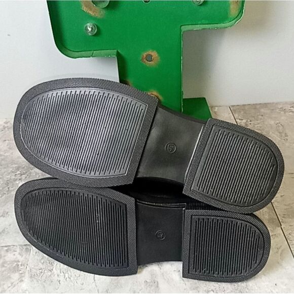 Women's Size 8.5 Black Ankle Boots Booties Fall Autumn - Picture 7 of 9